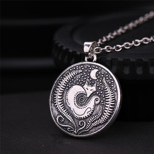 Collier Loup Alpha (Acier)